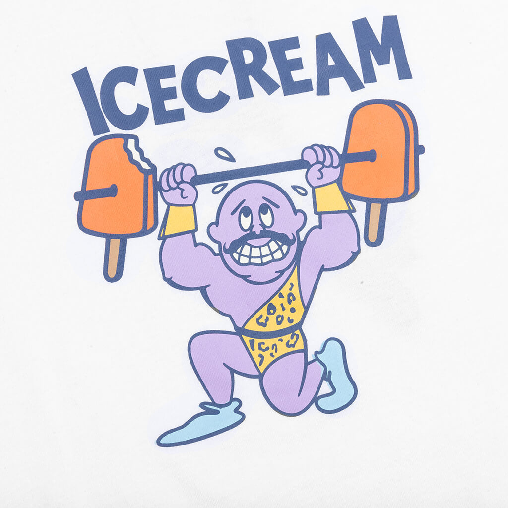 Kids Coney Island S/S Tee - White