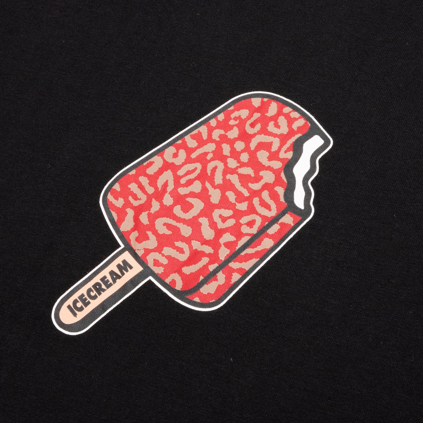 Leopard S/S Tee - Black
