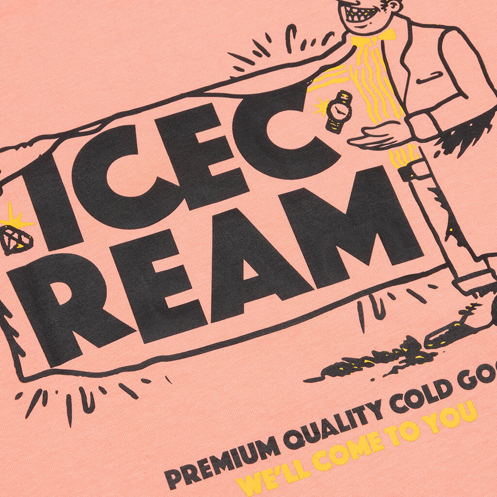 Nathan S/S Tee - Candle Light Peach