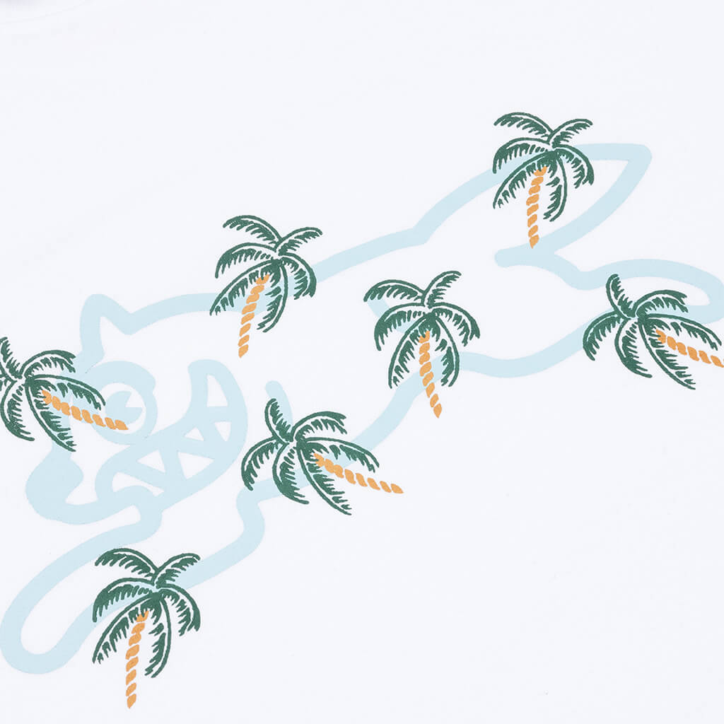 Palm S/S Tee - White