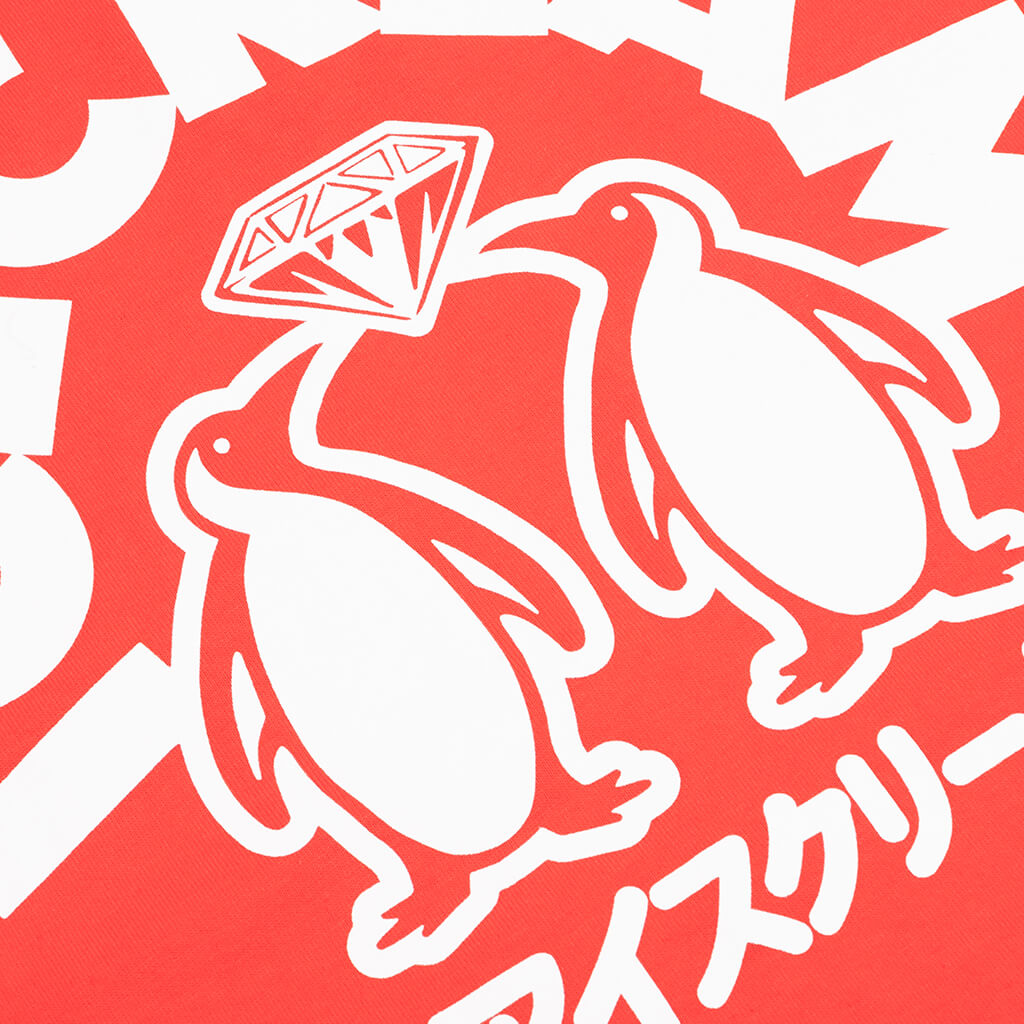 Penguin S/S Tee - Tomato
