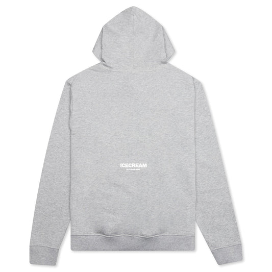 Polar Caps Hoodie - Heather Grey