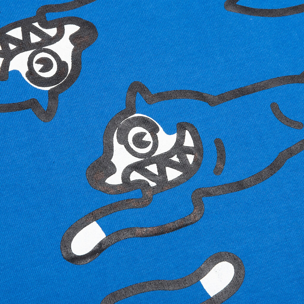 Repeat Offender S/S Knit - Strong Blue