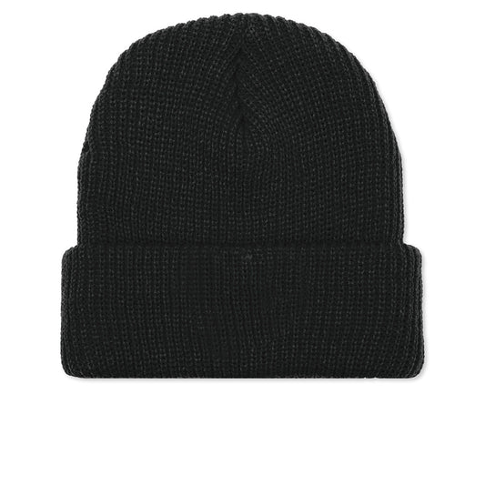 Rubber Knit Hat - Black