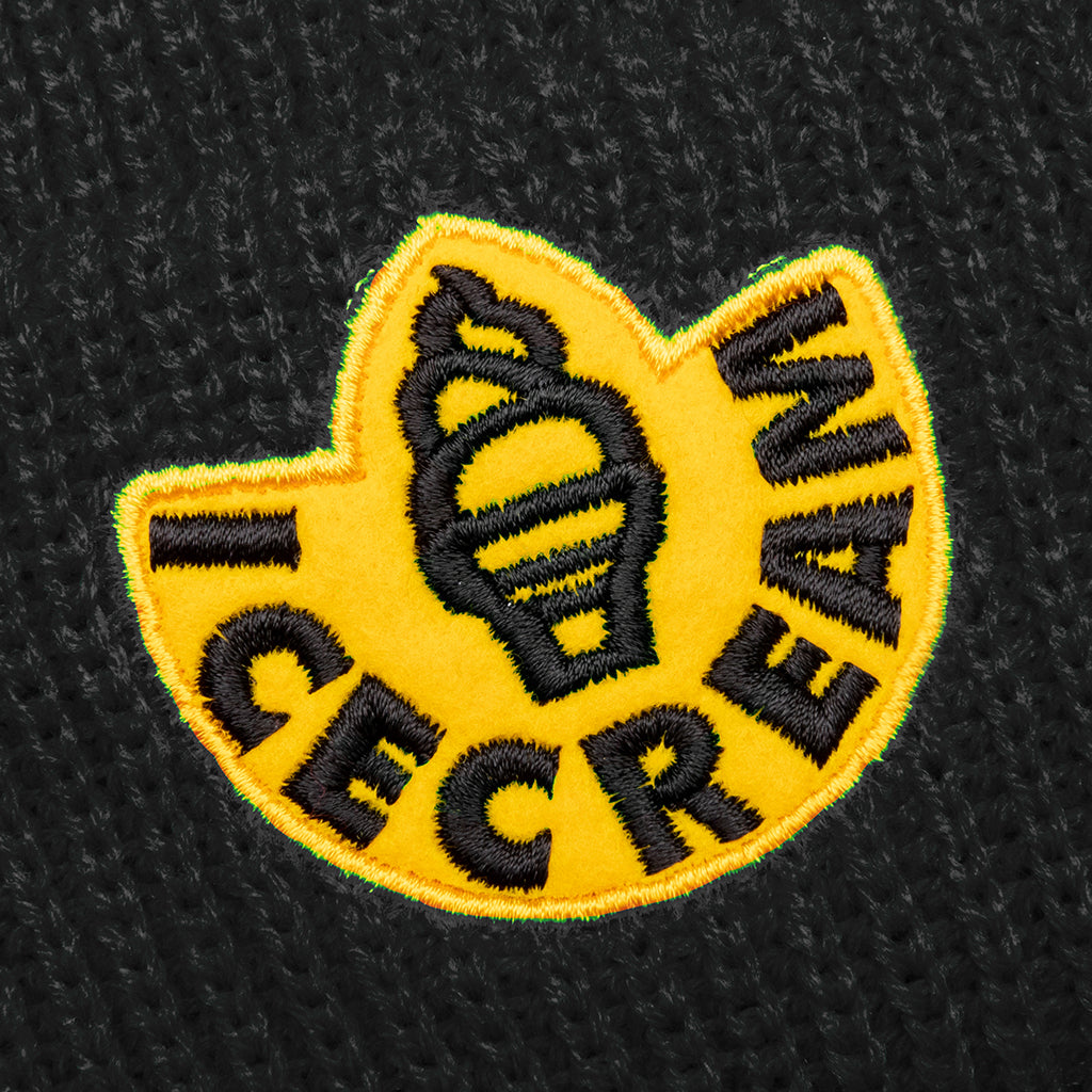 Rubber Knit Hat - Black
