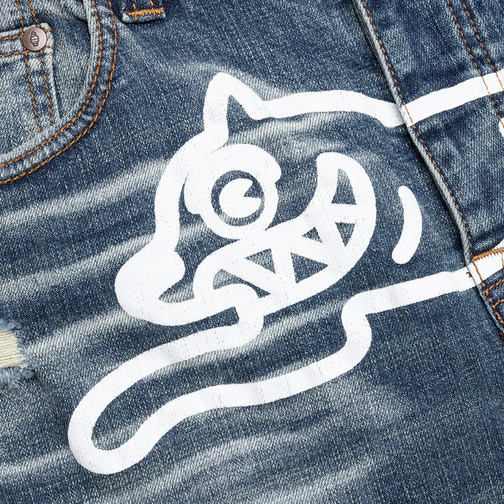 Running Dog Jean - Light Blue