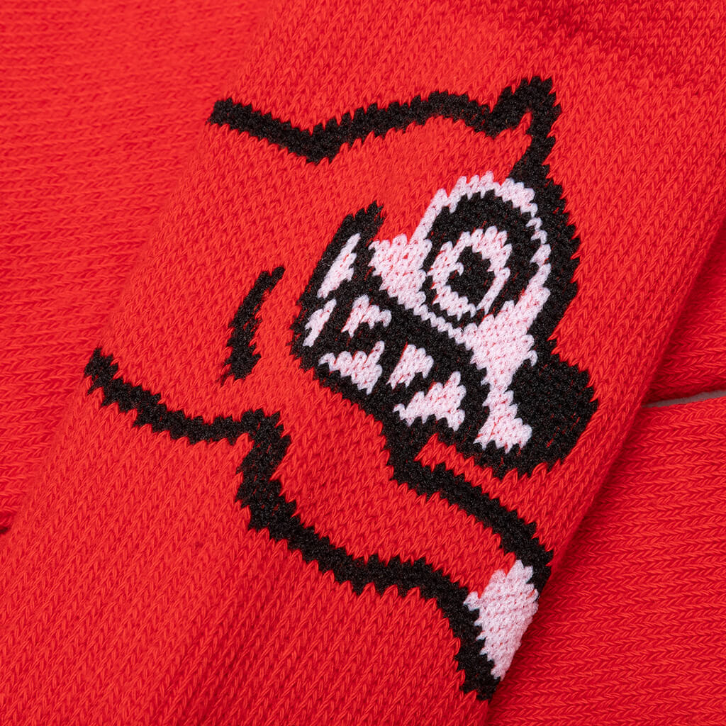 Sock - Tomato