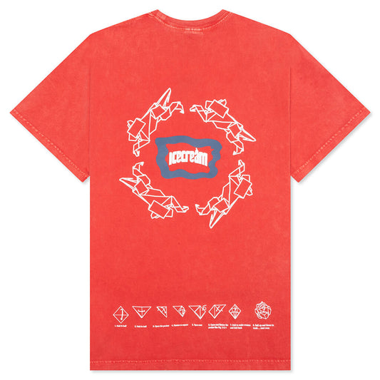 Start Over S/S Knit - Tomato
