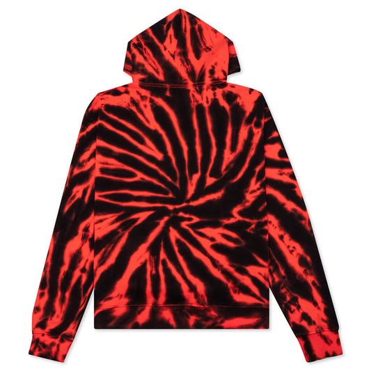 Stone Hoodie - Neon Red