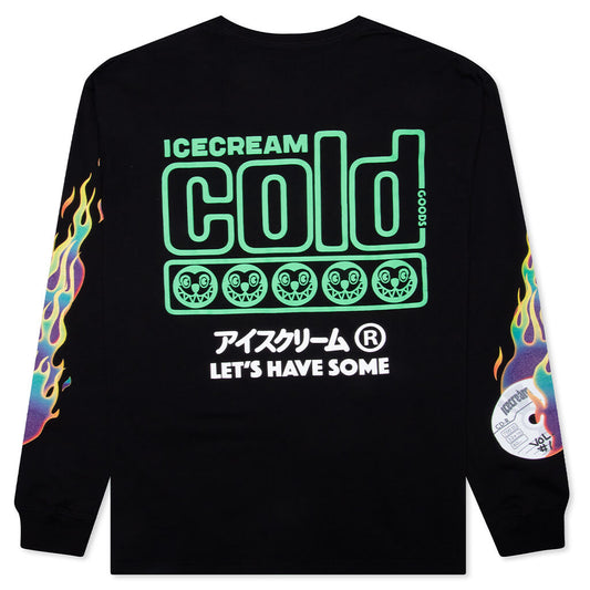 Vol 1 Burner L/S Tee - Black