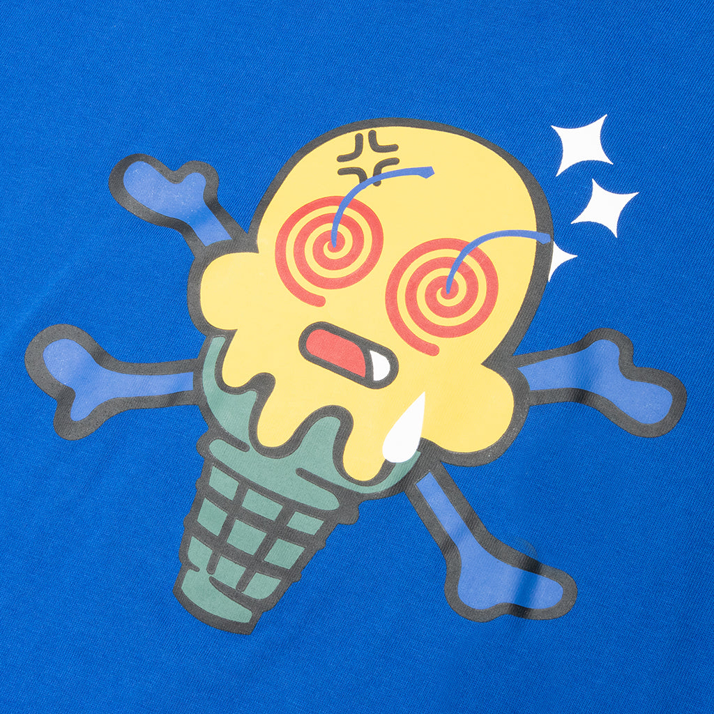 Wasted S/S Tee - Nautical Blue