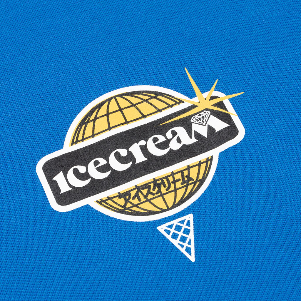 Worldwide S/S Tee - Strong Blue