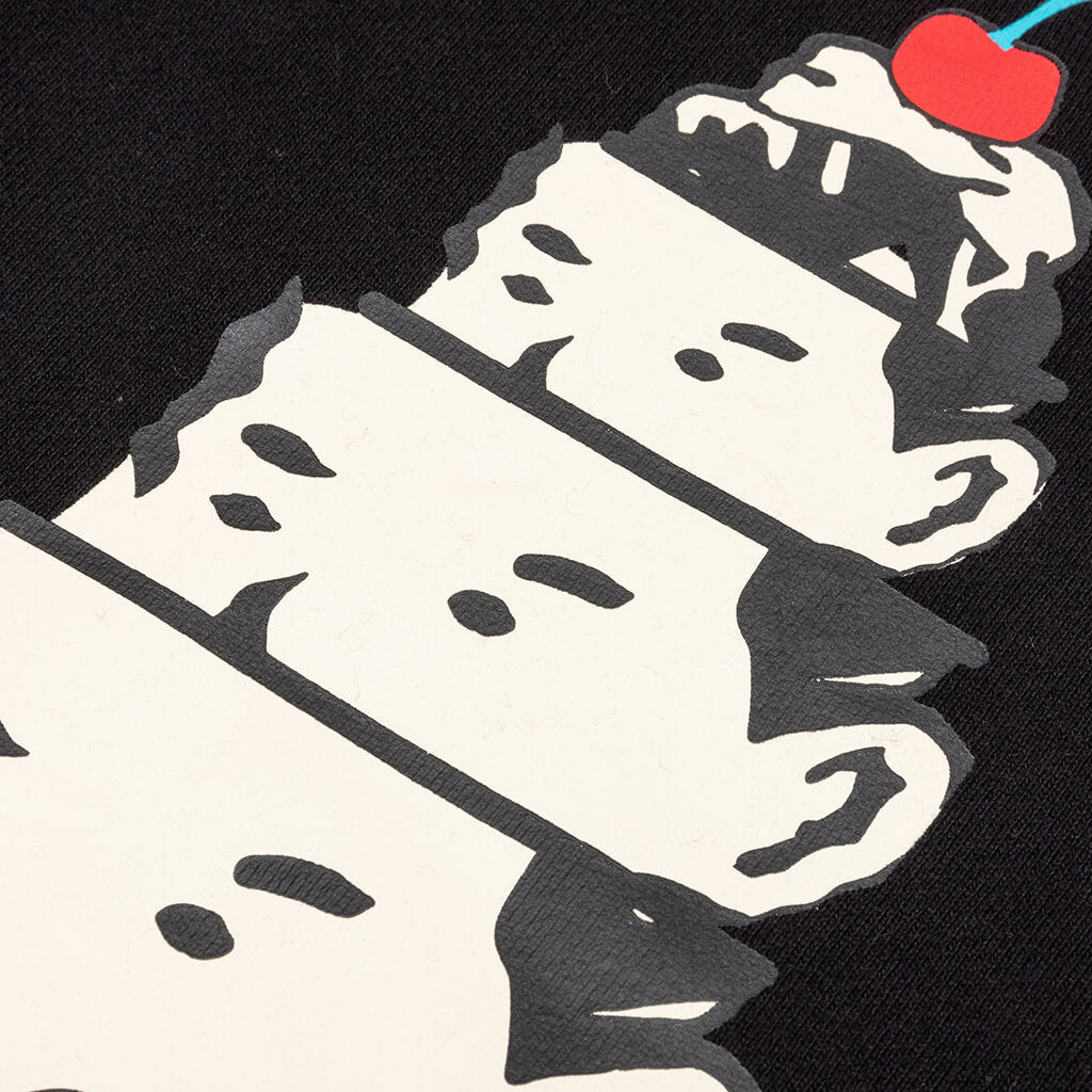 Silver Spoon Hoodie - Black