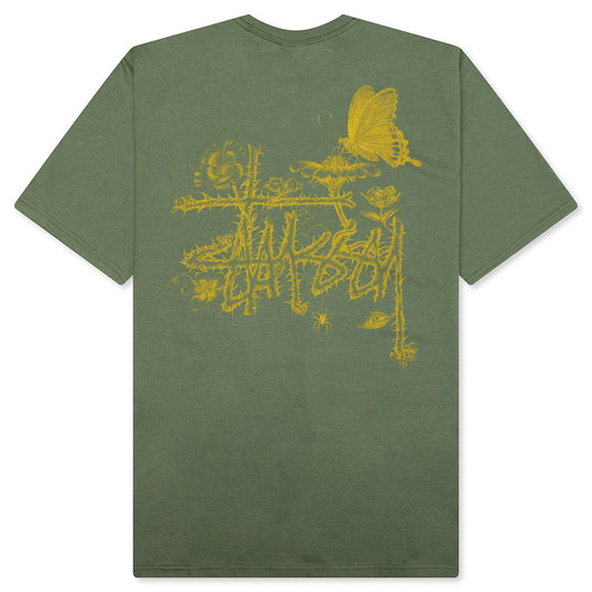In Bloom Tee - Olive