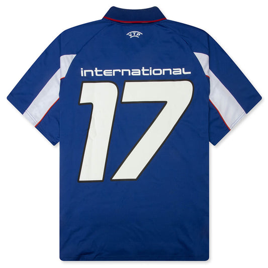 International Soccer Jersey - Blue