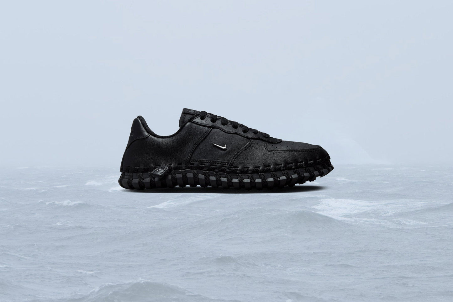 Nike x Jacquemus Women's Air Force 1 Low LX SP - Black/Metallic Silver/Anthracite
