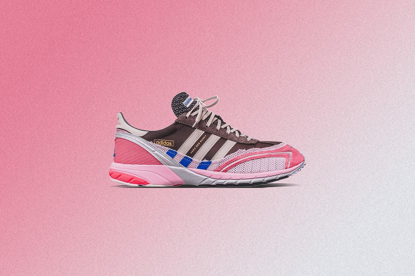 adidas Originals x Bad Bunny Adizero SL72 'Nostalgic Trio' - Brown/Clear Pink/Hazel Rose