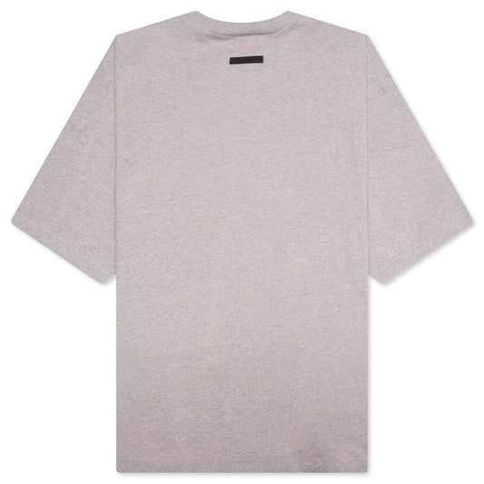 Jersey Crewneck Tee - Dark Heather