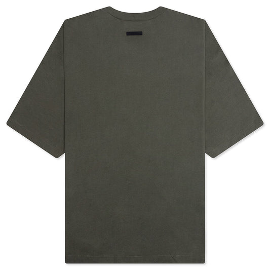 Jersey Crewneck Tee - Military