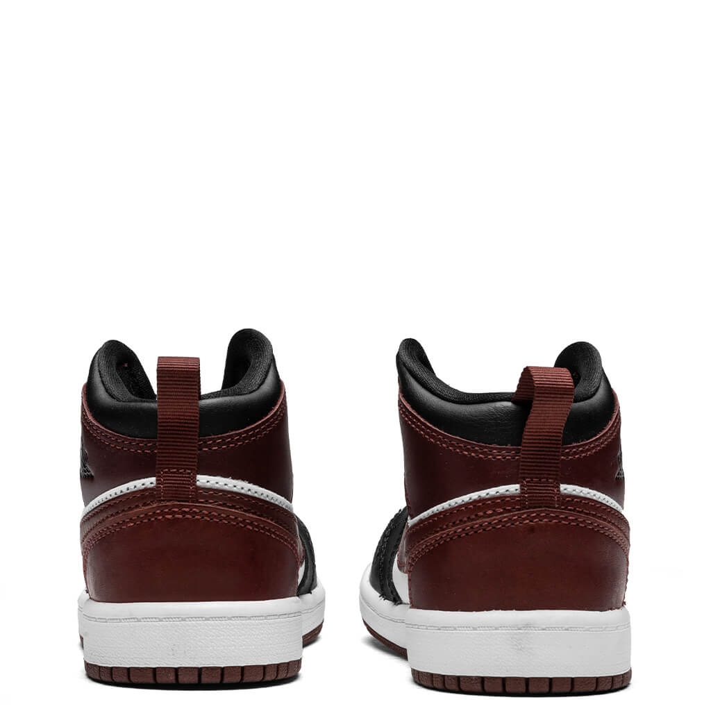 Jordan 1 Mid SE (PS) - White/Dark Pony/Black