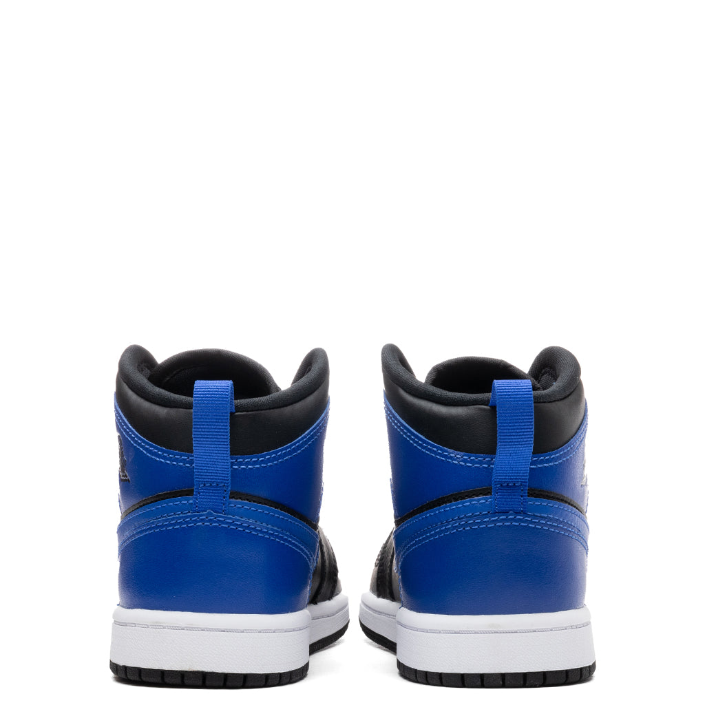 Air Jordan 1 Mid (PS) - Black/Hyper Royal