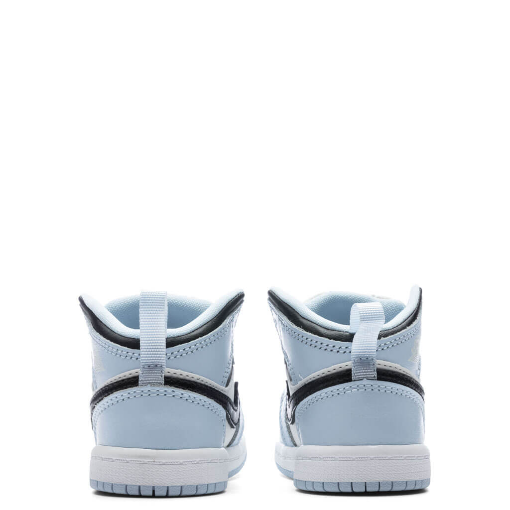 Jordan 1 Mid (TD) - Ice Blue/Black/White