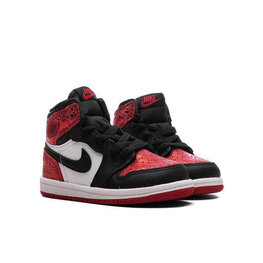 Air Jordan 1 Retro High OG 'Ruby' (TD) - Varsity Red/Black/White