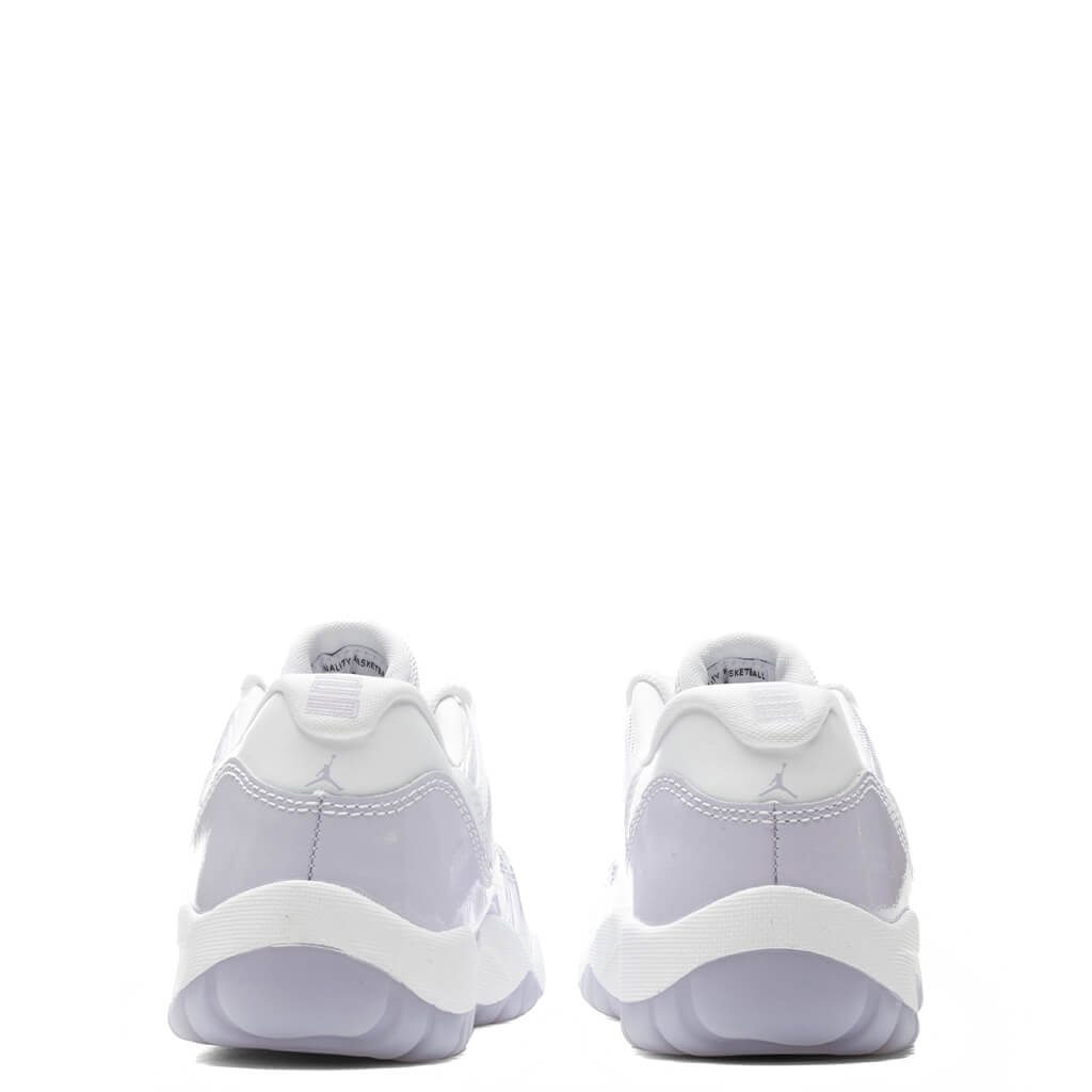 Air Jordan 11 Retro Low (PS) - White/Pure Violet