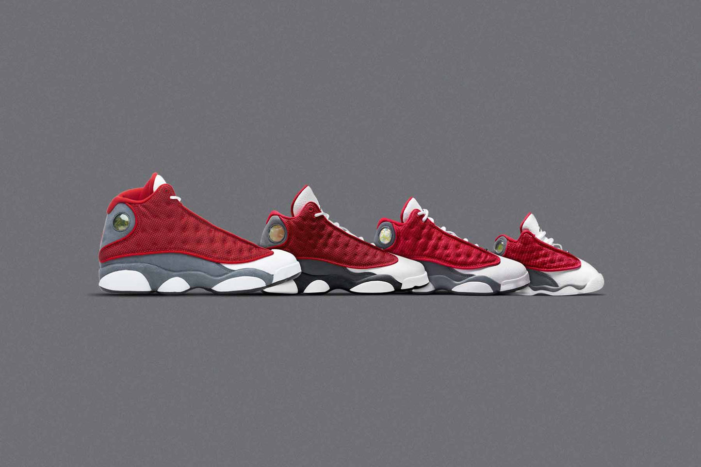 Air Jordan 13 Retro (PS) - Gym Red/Flint Grey