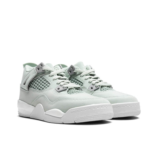 Air Jordan 4 Retro 'Abundance' (PS) - Seafoam/Sail/Metallic Silver