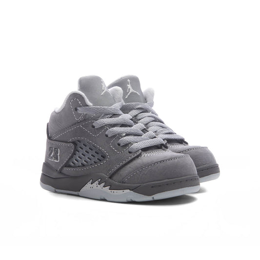 Air Jordan 5 Retro 'Wolf Grey' (TD) - Light Graphite/White/Wolf Grey