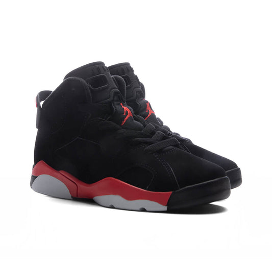 Air Jordan 6 Retro 'Infrared Salesman' (PS) - Black/Light Crimson