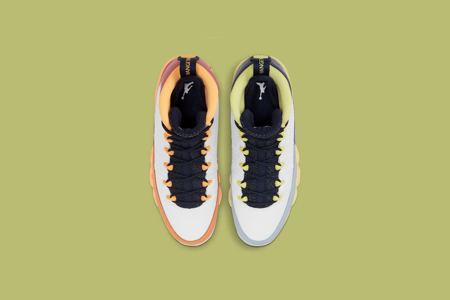 Women's Air Jordan 9 Retro "Change The World" - White/Cactus Flower
