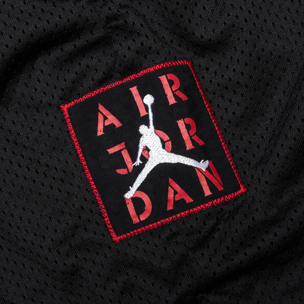 AJ5 Mesh Graphic Shorts - Black