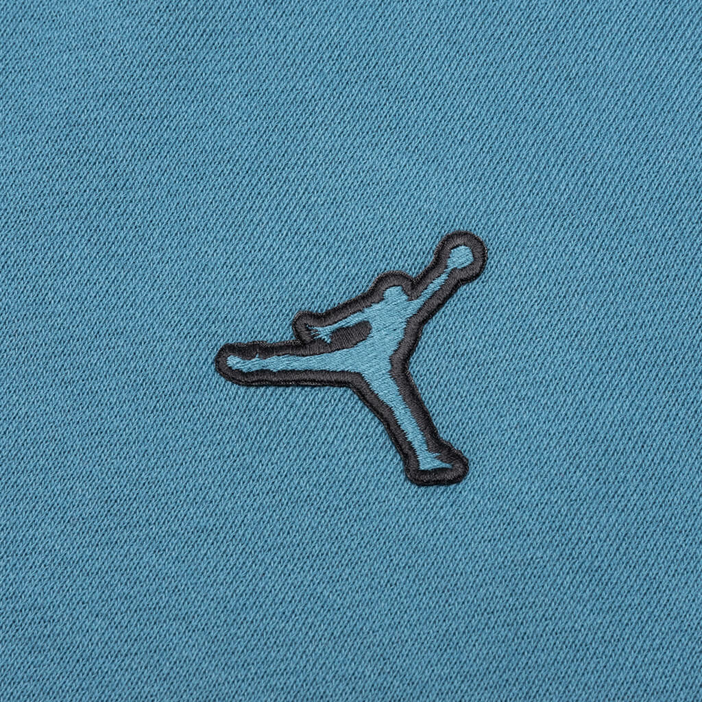 Essential Fleece Full-Zip Hoodie - Rift Blue