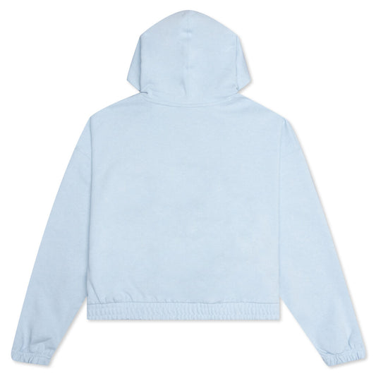 Essential Women's Fleece Hoodie - Celestine Blue/Heather/