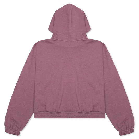 Essential Women's Fleece Hoodie - Light Mulberry/Heather/Cave Purple