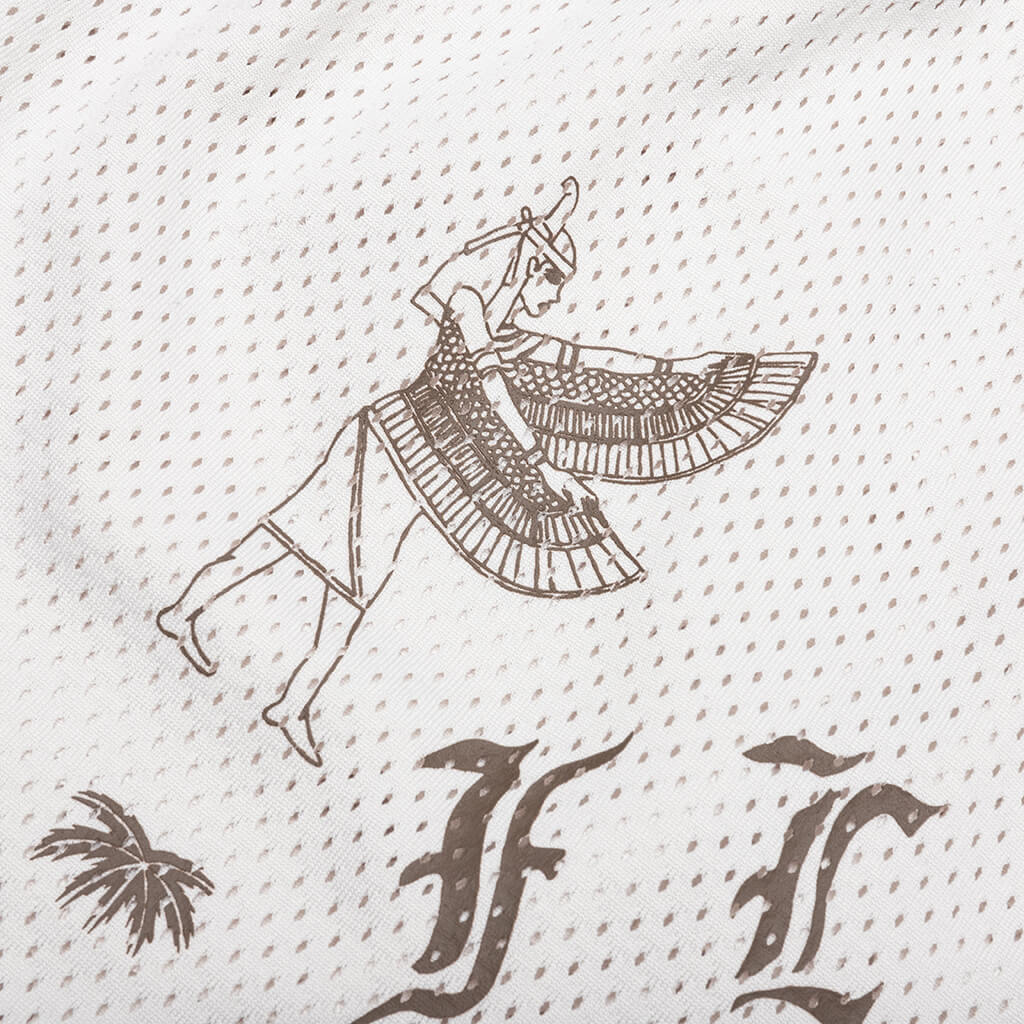 Jordan Flight Artist Series Mesh Shorts - Phantom/Palomino