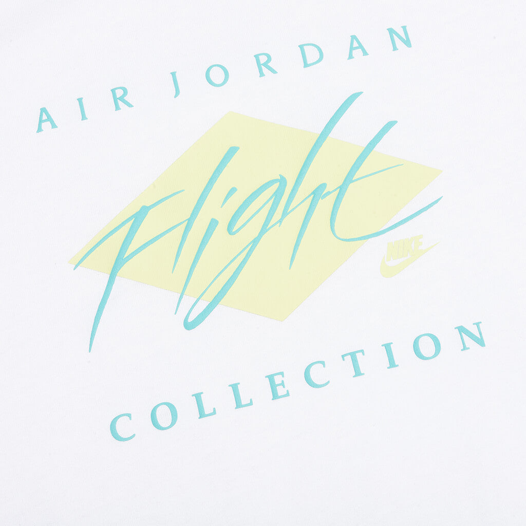 Flight Essentials T-Shirt - White/Citron Tint
