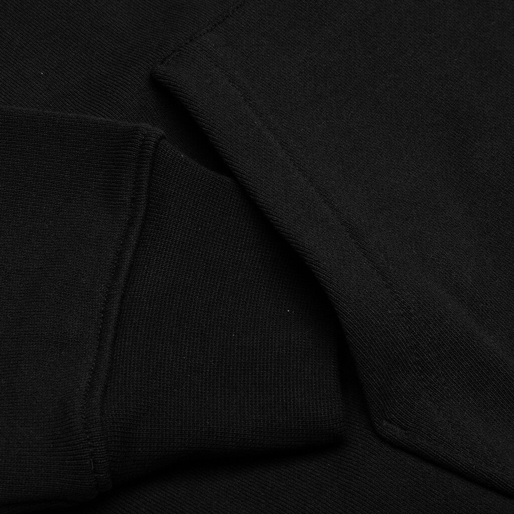 Flight Fleece Pullover Hoodie - Black/Sail