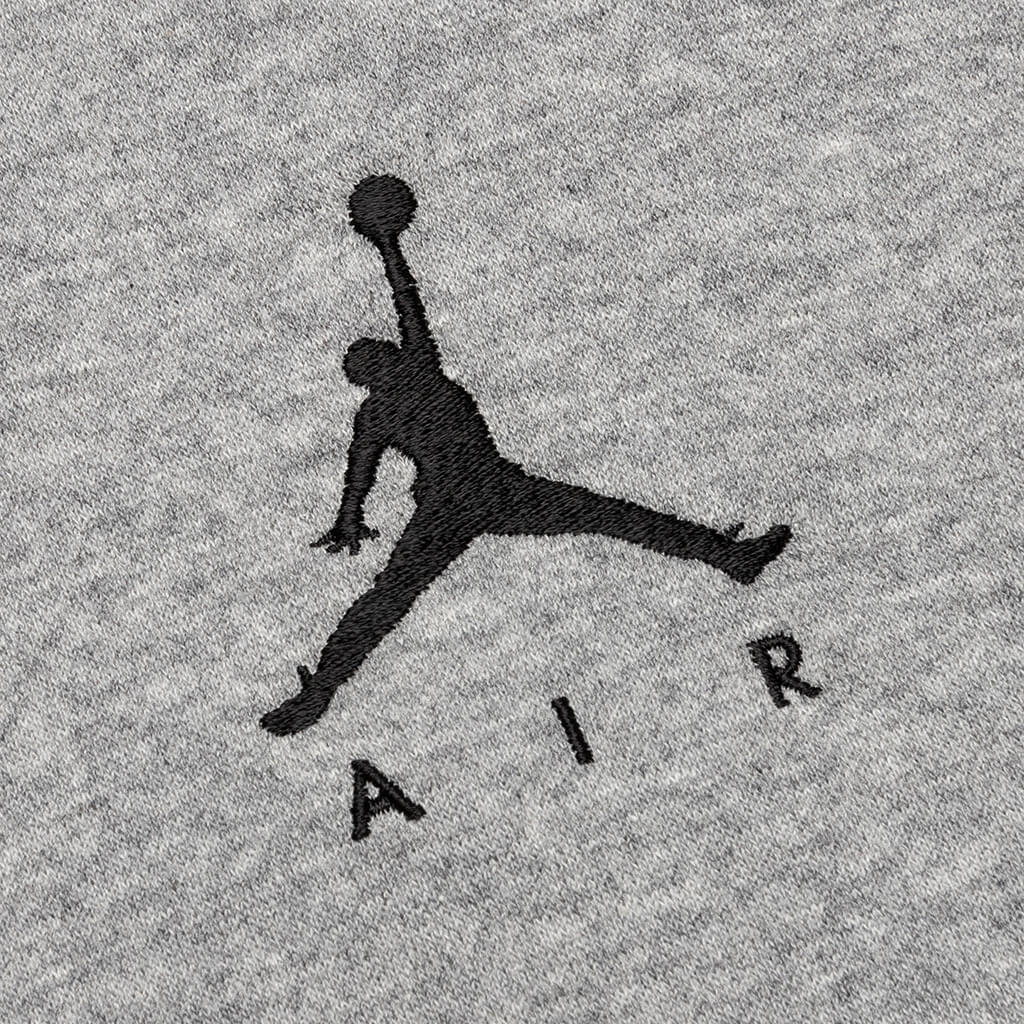Jumpman Air Jordan Fleece Pullover Hoodie - Carbon Heather