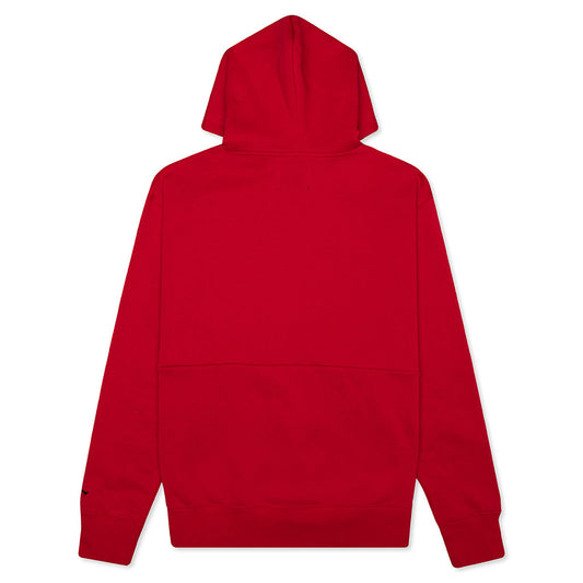 Jumpman Holiday Pullover Hoodie - Gym Red