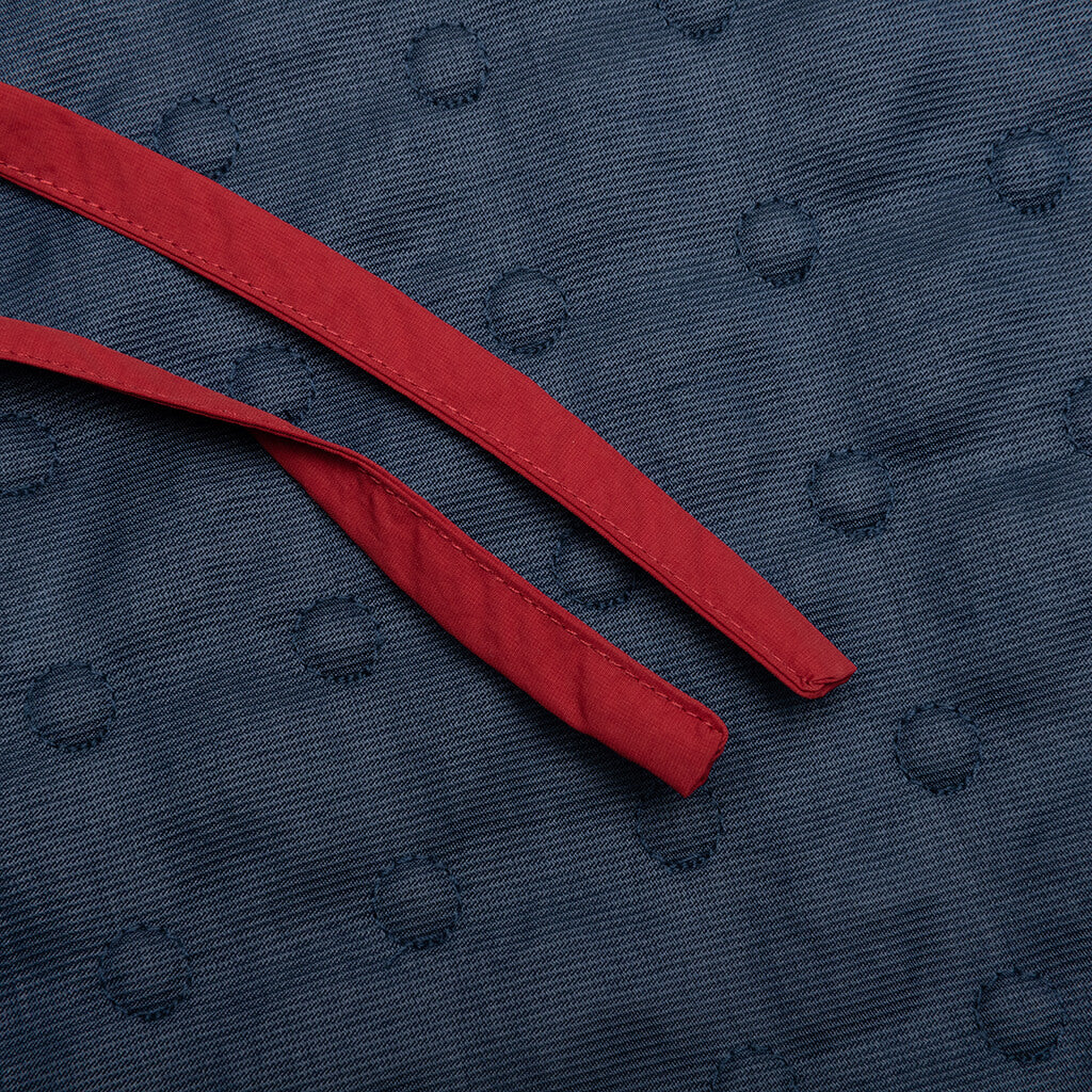 Jordan x CLOT Jacket - Navy/Flint Grey/Storm Red