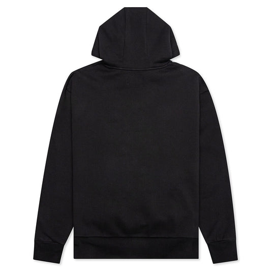 Jordan x Paris Saint-Germain Fleece Pullover Hoodie - Black/White