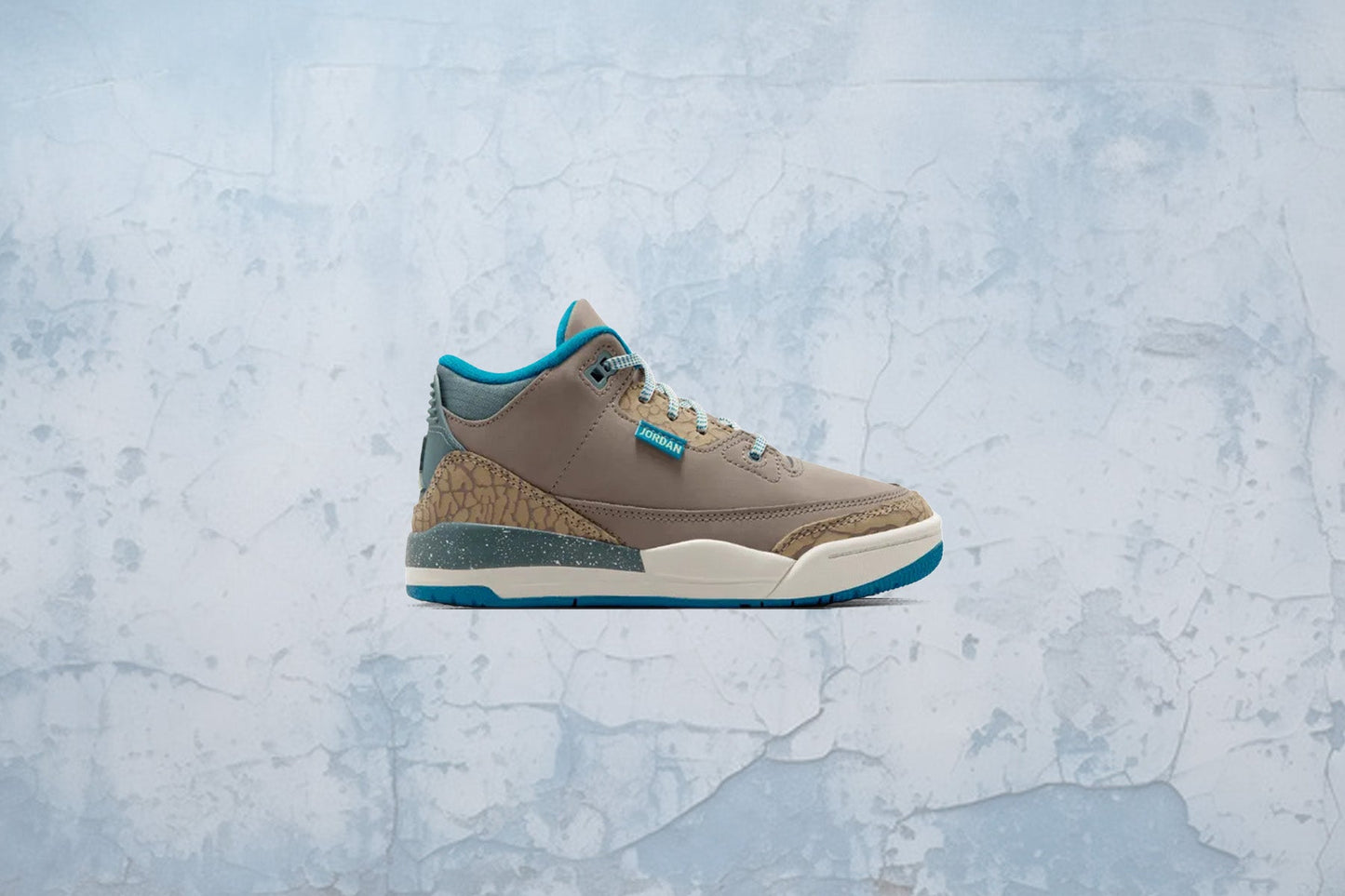 Air Jordan 3 Retro 'We Outside' (PS) - Olive Grey/Green Abyss/Khaki
