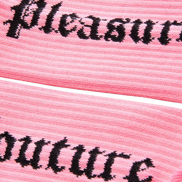 Pleasures x Juicy Couture Old English Socks - Pink