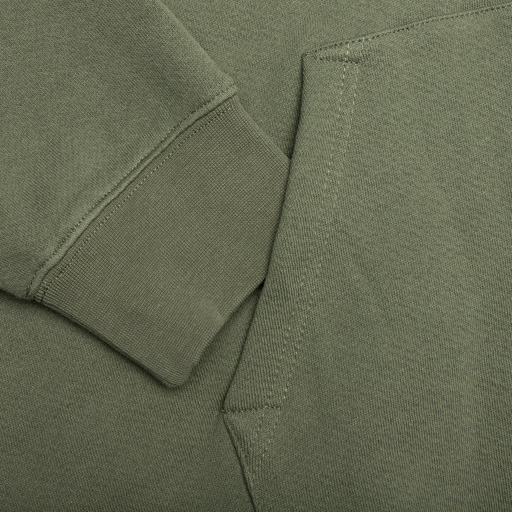 Jumbo Wordmark Hoodie - Olive