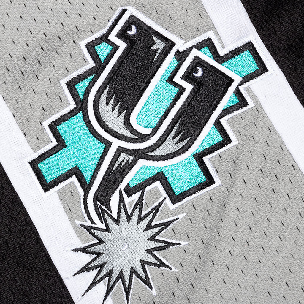 90s Short San Antonio Spurs 1998 - Black/Grey