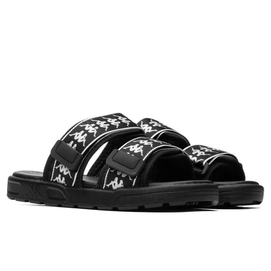 222 Banda Aster 1 Sandals - Black/White