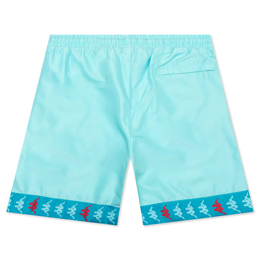 222 Banda Befotaka Swim Shorts - Blue Water/Blue Peacock